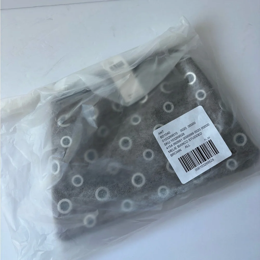 NWT Anthropologie Melie Bianco Paloma Studded Satchel - Picture 4 of 16